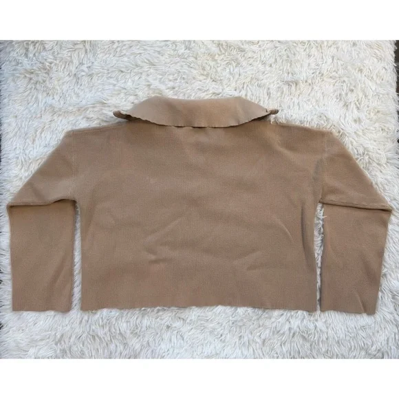 Aritzia | Quarter Zip Collared Sweater | Small - Picture 3 of 3